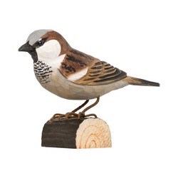 House Sparrow (wood)