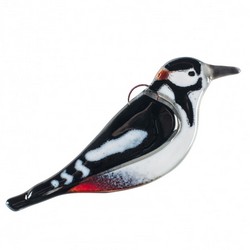 Great Spotted Woodpecker (glass)