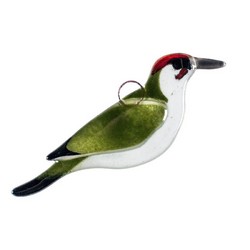 Green Woodpecker (glass)