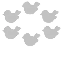 6 optional plush birds
