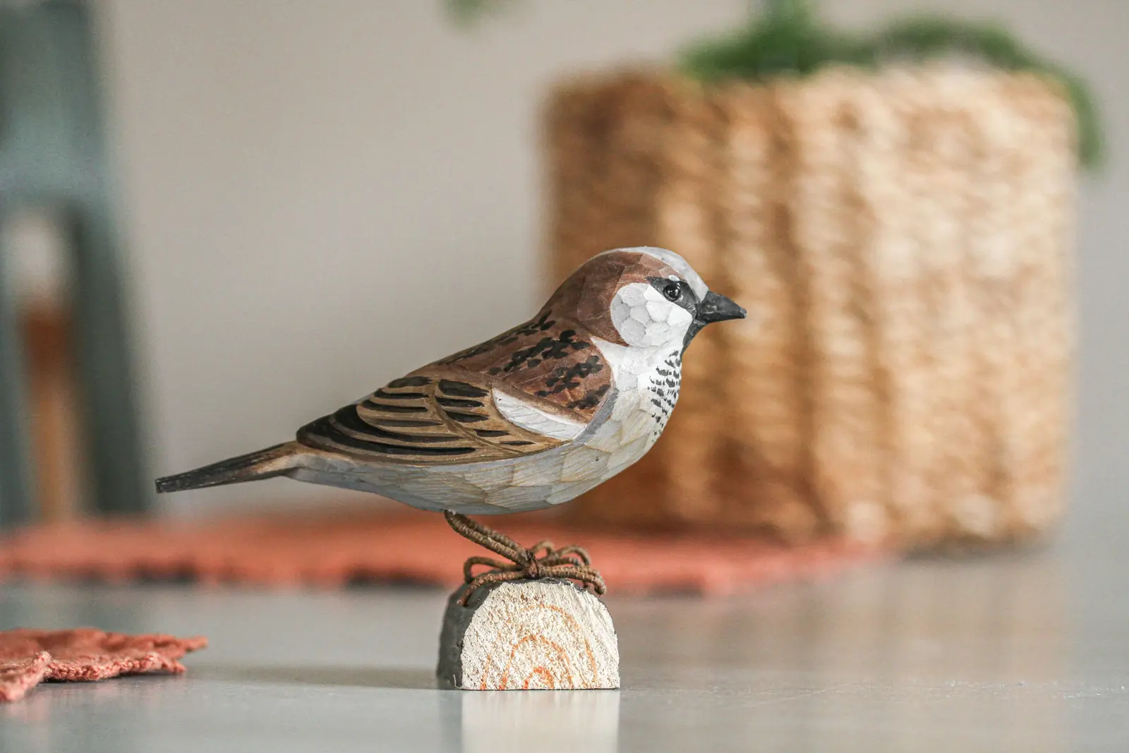 House Sparrow (wood)