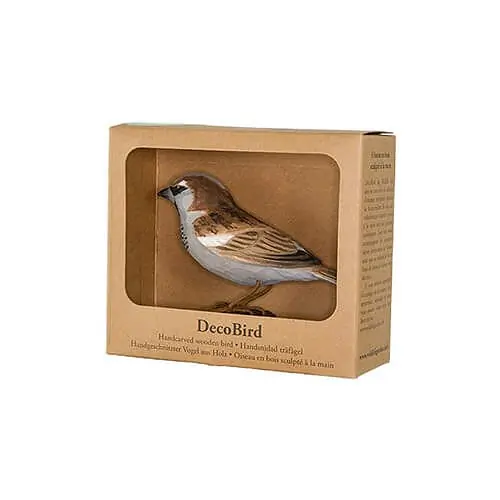 House Sparrow (wood)