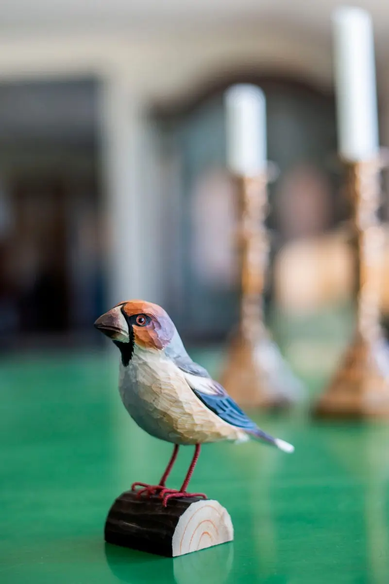 Hawfinch (wood)