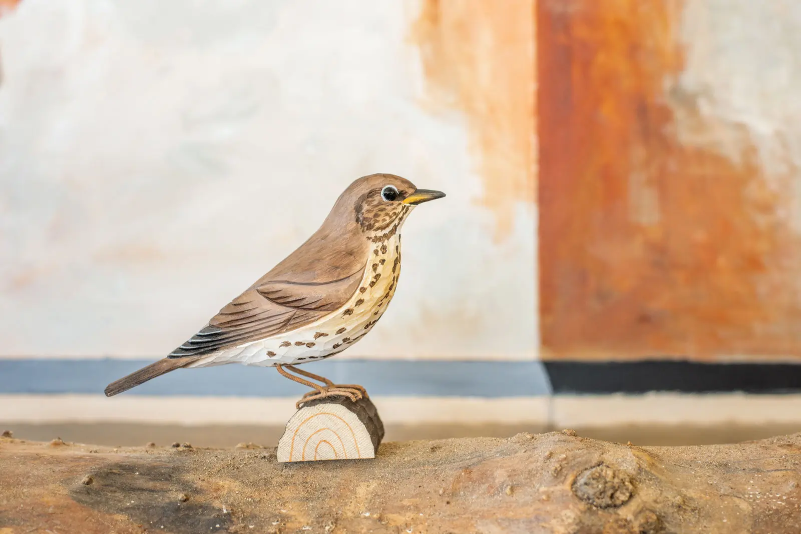 Song Thrush (wood)