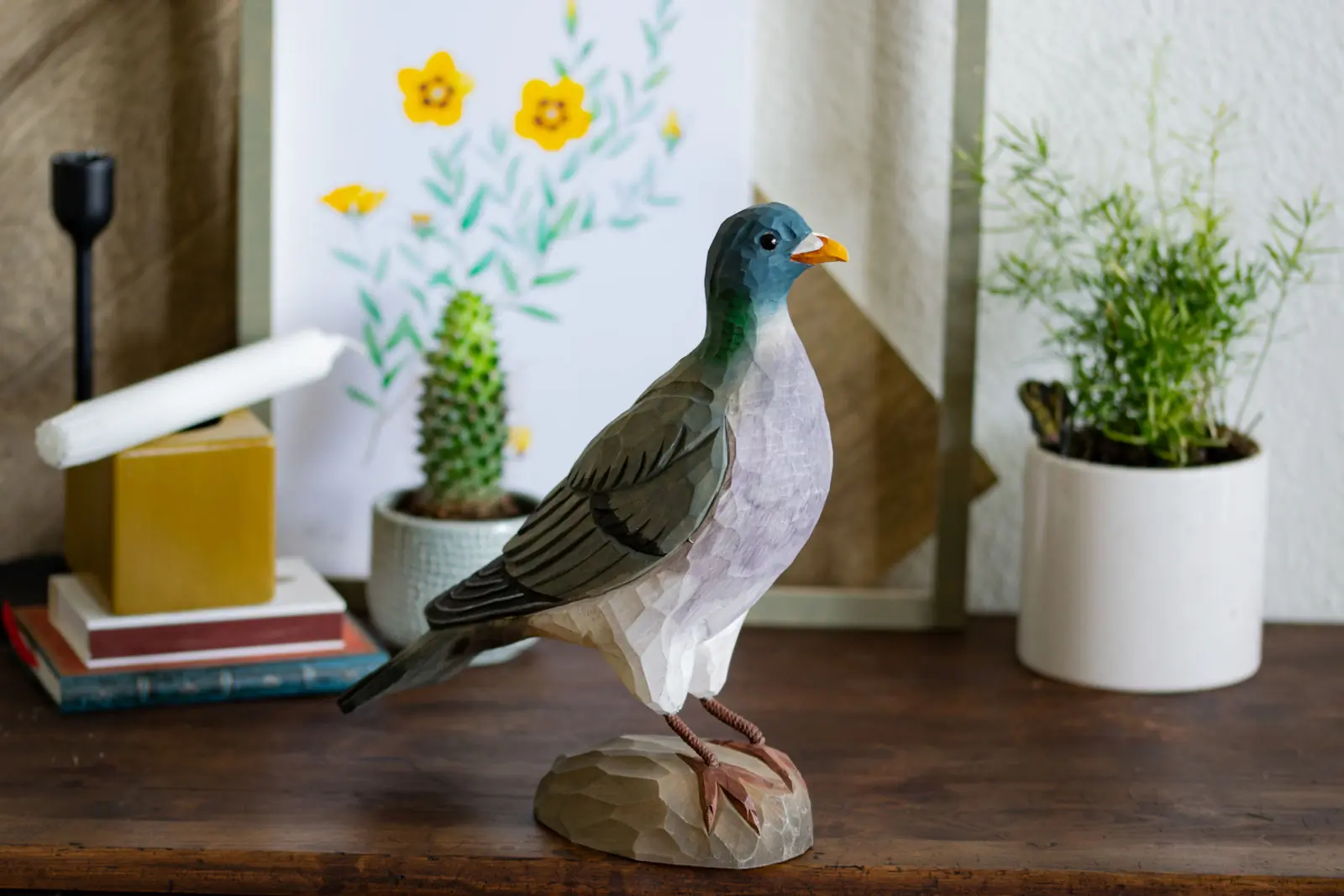 Wood-Pigeon (wood)