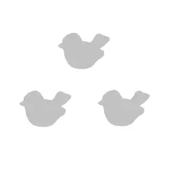 3 optional plush birds
