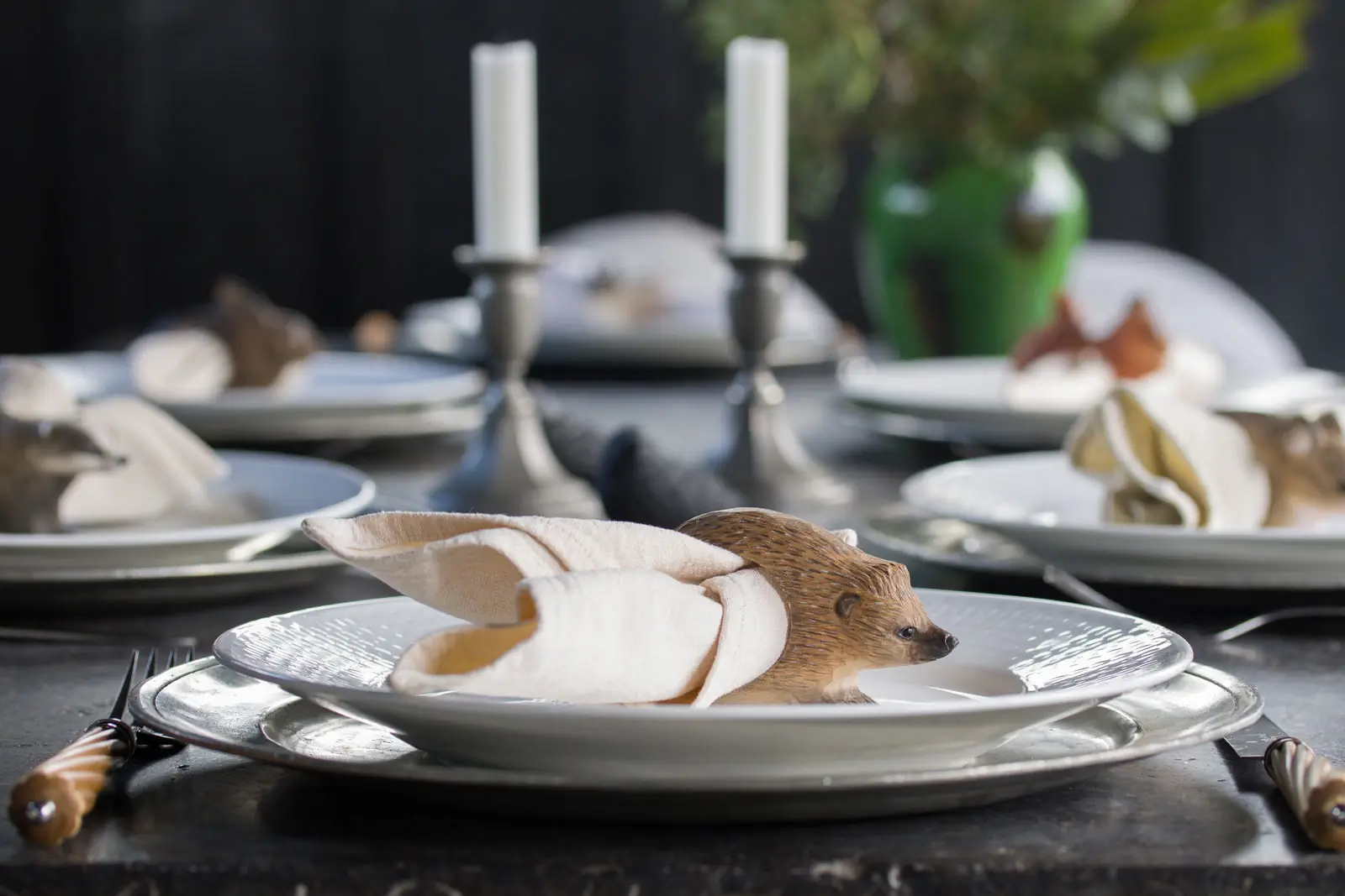Hedgehog (napkin ring)