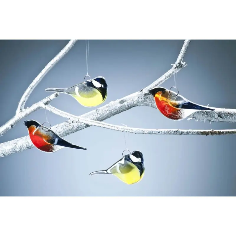 Bullfinch - male (glass)