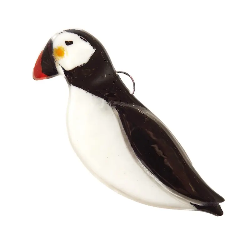 Atlantic puffin (glass)