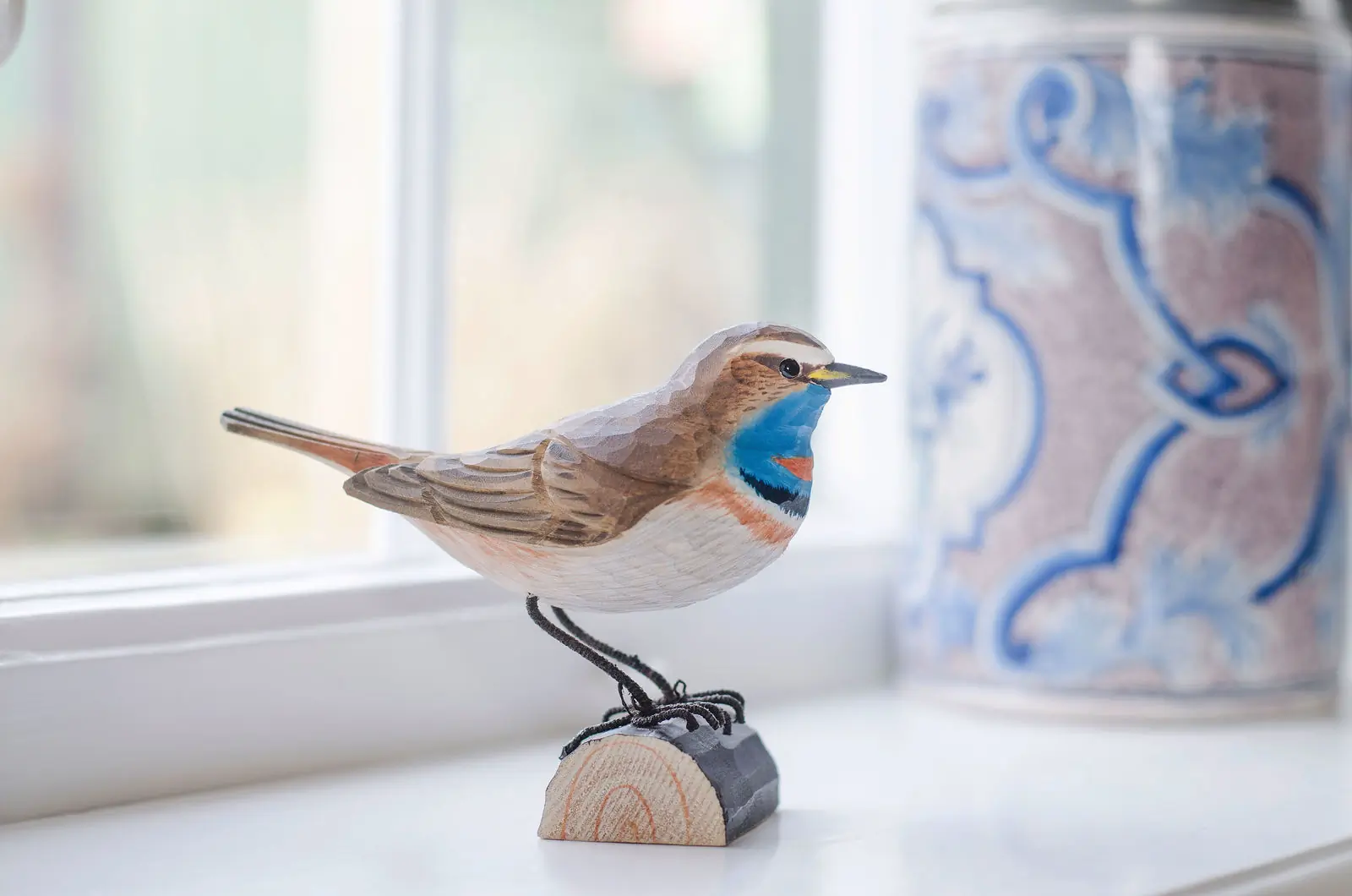 Bluethroat (wood)